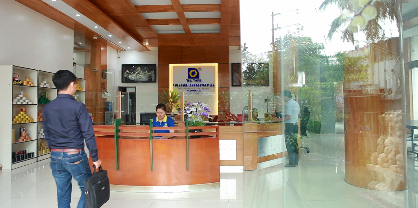 sản xuất băng dính